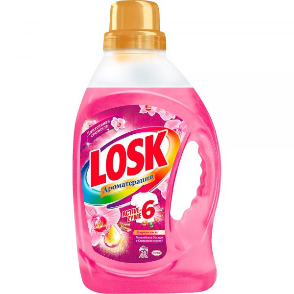 Гель для стирки LOSK Ароматерапия Орхидея 1,46 л