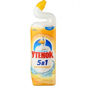 Средство чистящее Туалетный утенок 5в1 Цитрус 900 мл