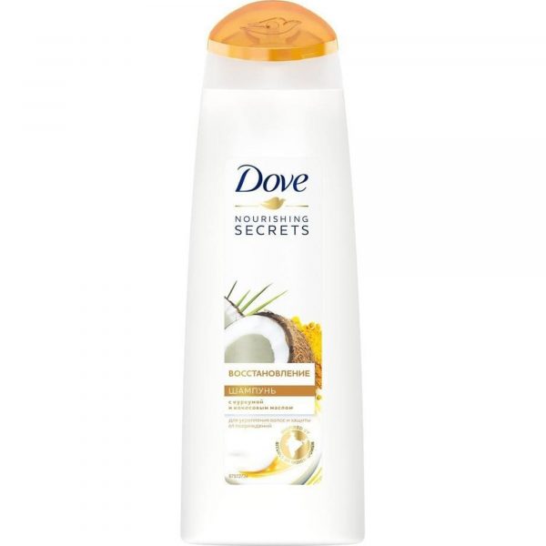 Шампунь Dove Восстановление с куркумой и кокосовым маслом 250 мл
