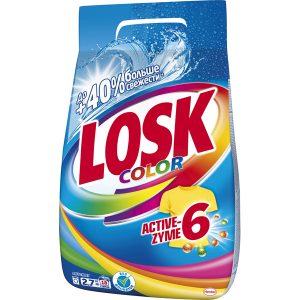 Стиральный порошок Losk Active-Zyme 6 Color 2,7 кг