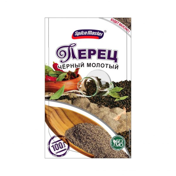 Перец черный молотый Spice Master 100 г