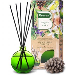 Диффузор ароматический Breesal Aroma Sticks Aromatherapy Жизненная энергия, 70 мл