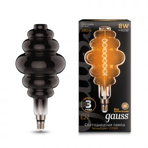 Лампа gauss flexible bd200 8w e27 gr2700k