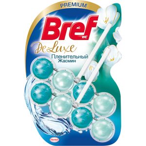 Туалетный блок Bref De Luxe Пленительный жасмин 2x50 г