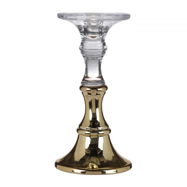 Подсвечник Glasar 12х12х23 см