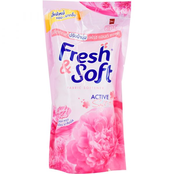 Кондиционер для белья Lion Fresh&Soft Сладкий поцелуй 600 мл