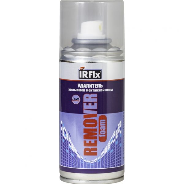 Удалитель застывшей монтажной пены IRFIX Remover foam 210 мл