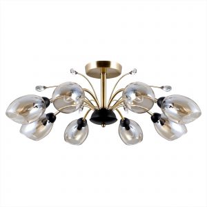 Люстра Citilux cl108185 комета бронза+дымчатый
