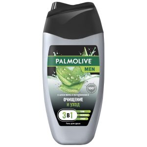 Гель для душа мужской Palmolive MEN Очищение и Уход 3 в 1 для тела, волос и лица, 250 мл