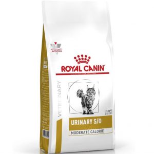 Корм для кошек RC Urinary S/O Moderate Calorie при мочекаменной болезни и лишнем весе 1,5 кг