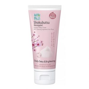 Пенка-детокс Shokubutsu  для умывания с сакурой 100 г
