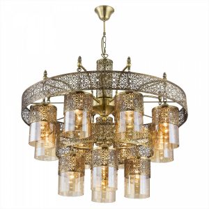 Люстра Citilux Эмир CL467193 бронзовая