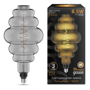 Лампа Gauss Filament HONEYCOMB 8.5W 1800К Е27