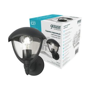 Светильник садово-парковый Gauss Aura на стену вверх 188х210х238mm