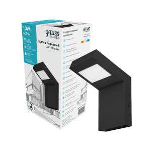 Светильник садово-парковый Gauss LED Electra, 10W, 600Lm, 4000K, 100x109x160mm
