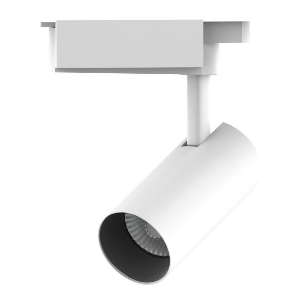 Светильник трековый Gauss цилиндр 12W 1100lm 4000K 180-220V IP20 55*185мм белый линза 36 LED