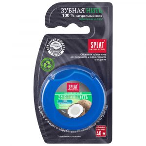 Зубная нить Splat Natural Wax с ароматом кокоса 40 м