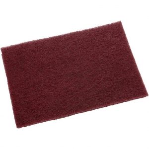 Лист шлифовальный 3M Scotch-Brite универсальный бордовый 158х224 мм