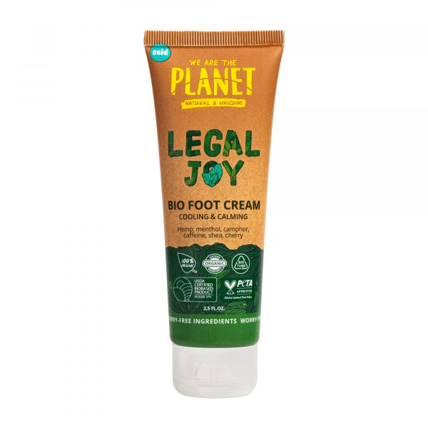 Крем для уставших ног We Are The Planet Legal Joy Охлаждающий 75 мл