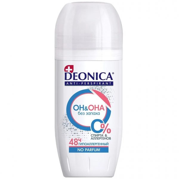 Антиперспирант Deonica «ОН&ОНА» 50 мл ролик