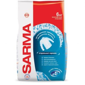 Стиральный порошок Sarma Горная свежесть 6 кг