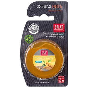 Зубная нить Splat Professional Апельсин и корица, 40 м