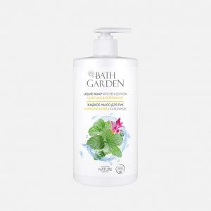 Мыло для рук жидкое Bath garden куркума и мята 750 мл