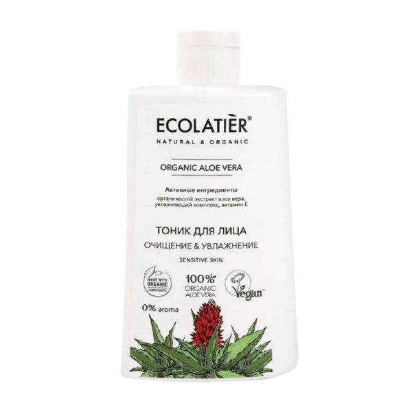 Тоник для лица Ecolatier Очищение и увлажнение 250 мл