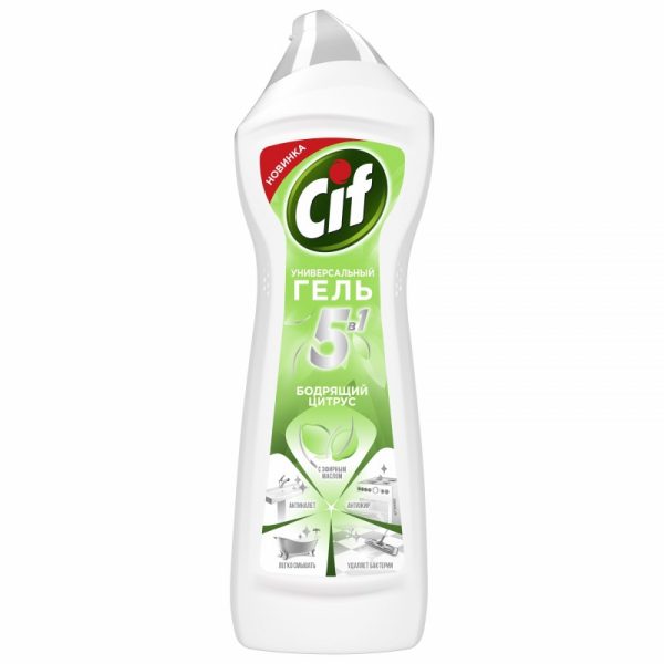 Гель для поверхностей Cif Универсальный Бодрящий цитрус 750 мл