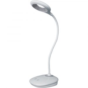 Светильник настольный сенсорный Navigator белый USB LED 4ВТ 93157