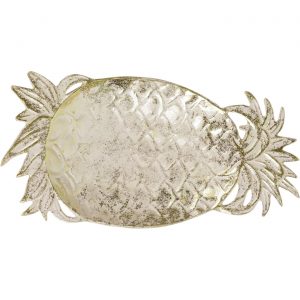 Блюдо Glasar Ананас 14х28х3 см