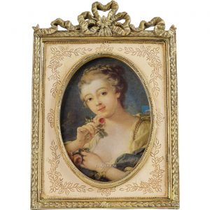 Фоторамка 13х18 Glasar настольная розовая 19х3х28 см