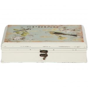 Шкатулка Glasar птицы 29х22,5х7 см
