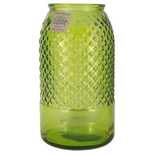 Ваза San Miguel Diamante зеленая 28 см