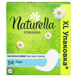 Женские ароматизированные ежедневные гигиенические прокладки Naturella Лайт 52 шт