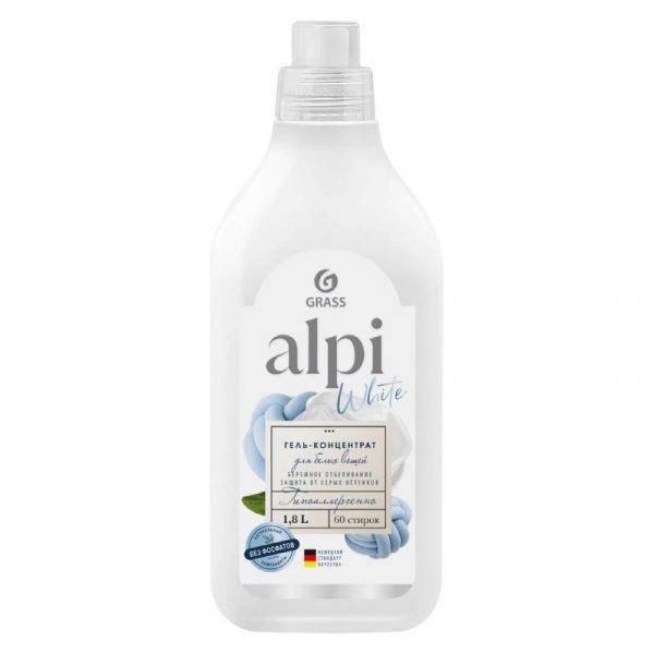 Средство для стирки белья Grass Alpi White 1,8 л