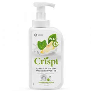 Средство для мытья посуды Grass Crispi сок груши и базилик 550 мл