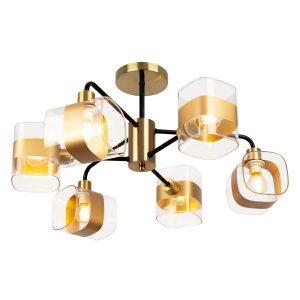 Люстра Citilux Бертон cl140161 бронза