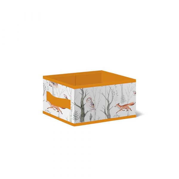 Короб стеллажный Лакарт Дизайн без крышки TB-2 Forest Friends 35х25х16см