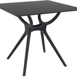 Стол квадратный Siesta Contract Air Table черный 76х76х74 см