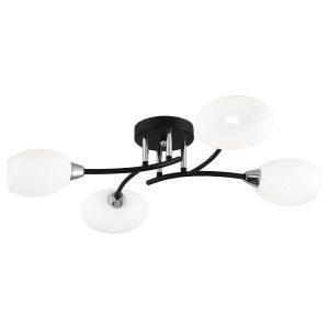 Люстра Citilux Флорида cl148145 черный+хром