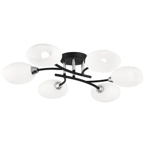 Люстра Citilux Флорида cl148165 черный+хром