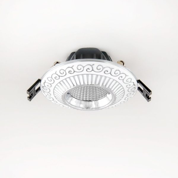 Светильник встраиваемый Citilux Боска CLD041NW1 LED 7 Вт белый с хромом