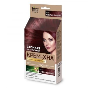 Крем-хна Фитокосметик Индийская спелая вишня 50мл