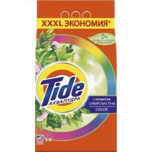 Порошок для стирки Tide Color Сибирские травы 6 кг