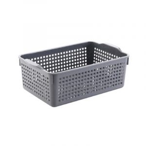 Корзинка Виолет-хозпромпродук Лофт серая 3,8л 29,5х18,5х10,5 см