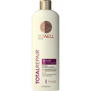 Бальзам Sowel Damage Care особый уход для поврежденных и секущихся волос 500 мл