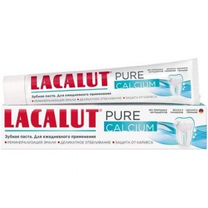Зубная паста Лакалют pure calcium 75 мл