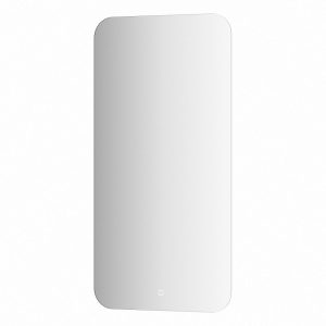 Зеркало Defesto Opti 50x100 28W с LED-подсветкой, сенсорный выключатель, нейтральный свет