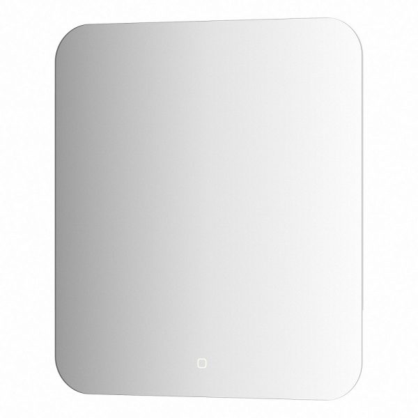 Зеркало Defesto Opti 60x70 23W с LED-подсветкой, сенсорный выключатель, нейтральный свет